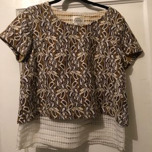 Anthropologie cute top!